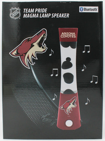 NHL ARIZONA COYOTES LAVA LAMP SPEAKER 16.5"