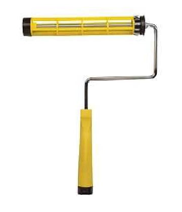 Hyde 47413 Roller Frame with Metal Retaining Ring, Poly Handle