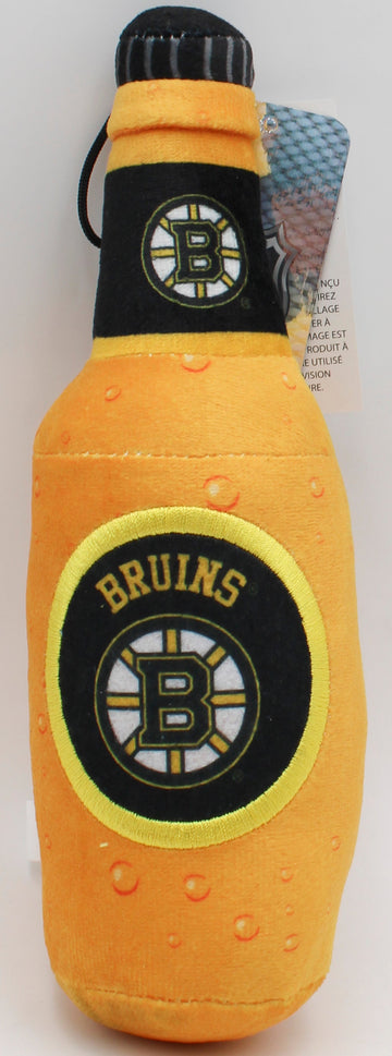 NHL BOSTON BRUINS BOTTLE DOG TOY NI