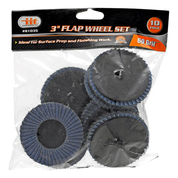 "3"" Flap Wheel Set - 60 Grit"