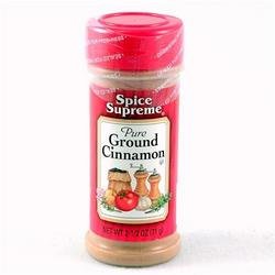Spice Supreme Ground Cinnamon - 2.5 Oz