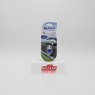 REFRESH YOUR CAR! AIR FRESHENER VENT CLIP NEW CAR (1- PACK) NI