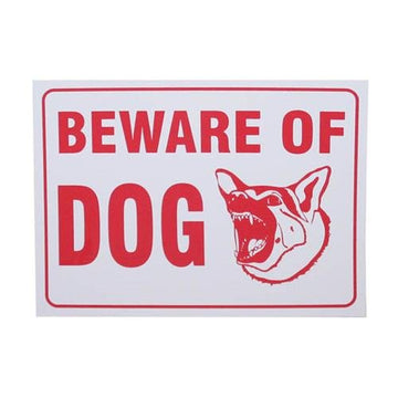 IIT 35410 9" x 12" Beware Of Dog Sign Board