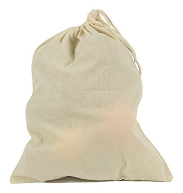 Eco-Bags Organic Sacks and Totes Medium Cloth Sack with Drawstring, 10" x 12"