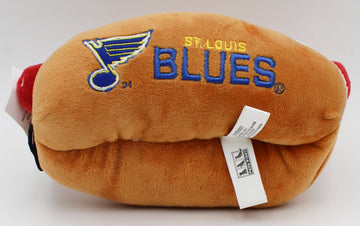NHL ST. LOUIS BLUES HOT DOG DOG TOY NI