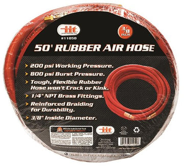 IIT 11050 Rubber Air HOSE, 50',