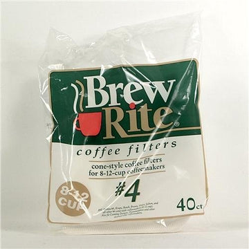 Br #4 Cone Filter Size 40 Ct