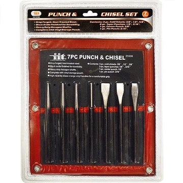 IIT 21030 7Piece Punch & Chisel Set,