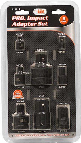 IIT 10510 Professional Impact Adapter Set, 8Piece,