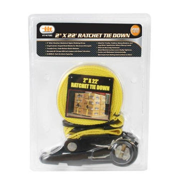 IIT 74700 2-Inch X 22-Feet Ratchet Tie Down