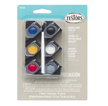 Paint & Glue - Testors Primary Color Paint Set 0.5 Liters