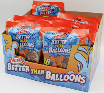 NERF BETTER THAN BALLOONS TRAILDRIVER 36 PODS