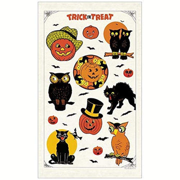 Cavallini & Co. Halloween Tea Towel