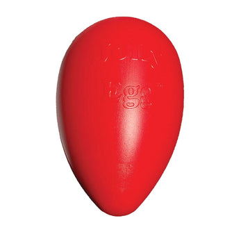 Jolly Pets Jolly Egg Dog Toy, 12 Inches/Large, Red