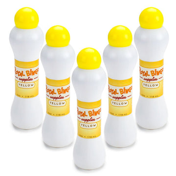 Royal Bingo 5 Pack of Bright Yellow Daubers - Bingo Markers for Paper Cards, Reusable Cards