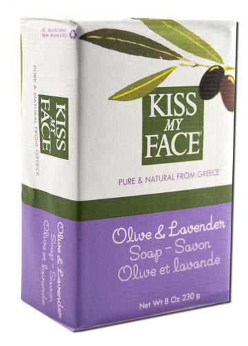 Kiss My Face Soap Bar Olive & Lavender, 8 oz