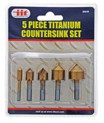 IIT 25410 Counter Sinks, 5-Piece