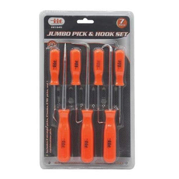 IIT 21645 7Pc Jumbo Hook & Pick Set Grip,