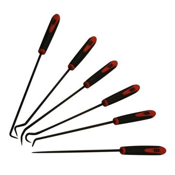 IIT 21560 Pick and Hook Set with Rubber Grip, 6-Piece