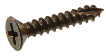 Hillman Flat Head Phillips Wood Screw, Antique Bronze Finish, #5 x 1/2 Inch", 50-Pack 45456