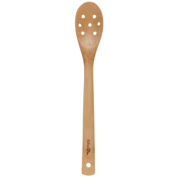 Helen’s Asian Kitchen Bamboo Pierced Spoon, 12-Inch