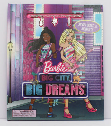 BARBIE: BIG CITY BIG DREAMS w/CHARM BRACELET BOOK 24pg