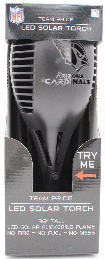 NFL ARIZONA CARDINALS LED SOLAR TORCH 36"