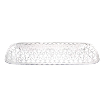Clear Rectangle Serving Tray 16" x 10.5"