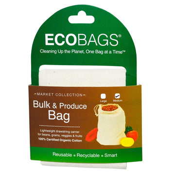 Ecobags Medium Packaged Cotton Sack, 1 EA