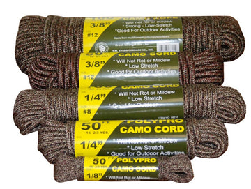 1/4 in X 50 ft CAMO Cord