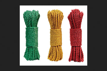 JMK 1/4 in. Dia. x 72 in. L Assorted Twisted Poly Rope