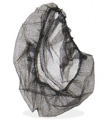 Diane Fine Nylon Hair Nets - Black (3 Pack)