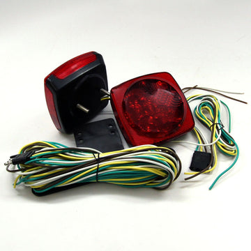 IIT 16965 LED Trailer Light KIT2 Pc- Clip Type Spring Design,
