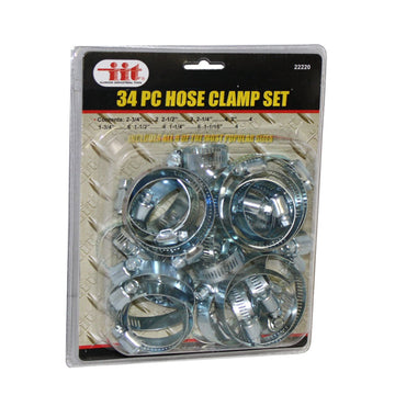 IIT 22220 HOSE Clamp Set, 34Piece,