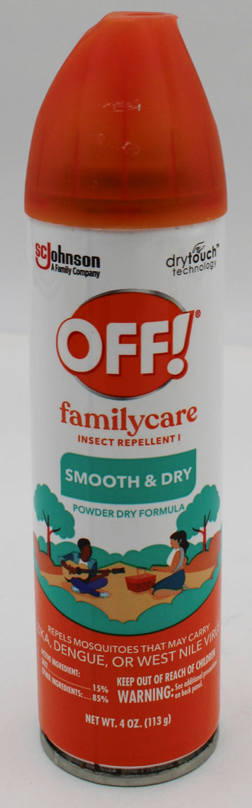 SP OFF! SMOOTH & DRY 4oz AEROSOL