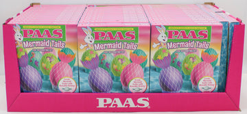 PAAS MERMAID TAILS EGG DECORATING KIT SHELF TRAY