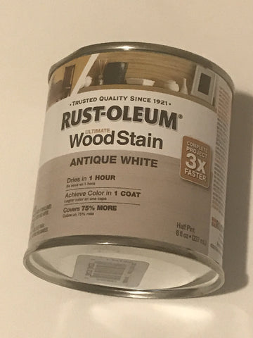 Rust Oleum Wood Stain Antique White 8oz