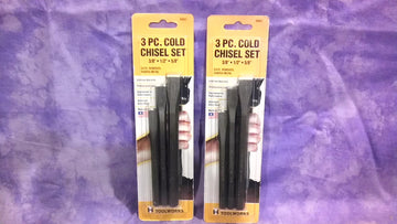 IIT 21040 Cold Chisel Set, 3Piece New,
