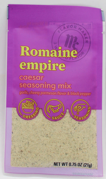 MCCORMICK FLAVOR MAKER CAESAR SEASONING MIX .75 Oz BB 10/16/2026