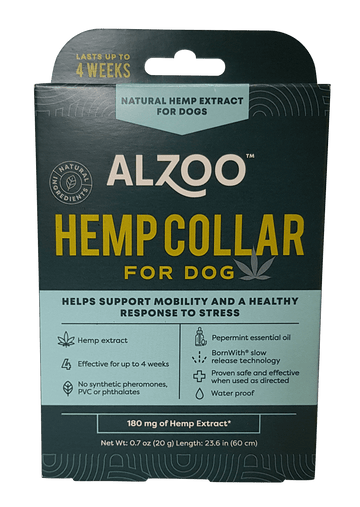 Alzoo Hemp Collar Dog
