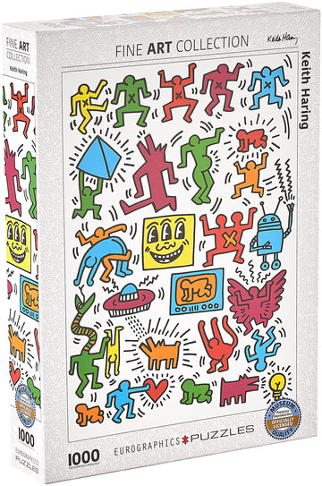 Collage by Keith Haring 1000 Pc