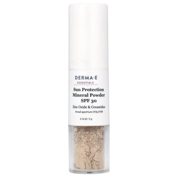 Derma E Sun Protection Mineral Powder SPF 30 0.16 oz.