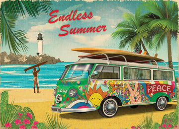 EuroGraphics VW Endless Summer 1000 Piece Puzzle for Adults