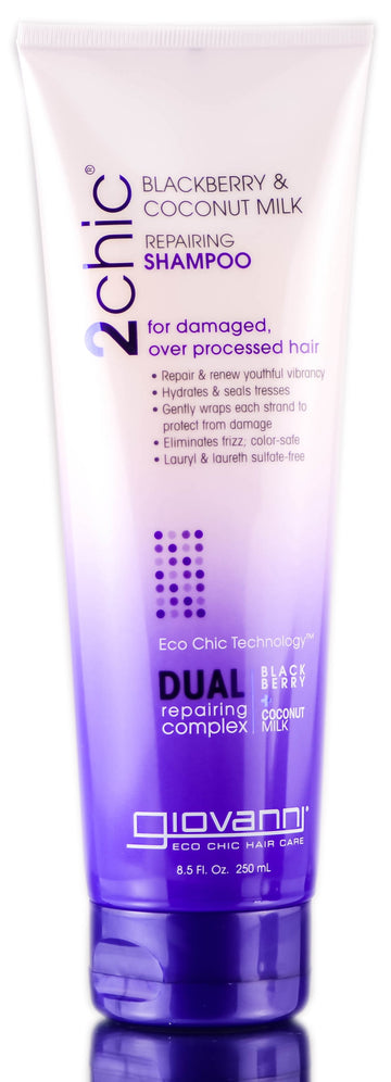 Giovanni 2chic Repairing Shampoo Blackberry & Coconut Milk