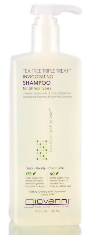 Giovanni Tea Tree Triple Treat Invigorating Shampoo (24 oz)