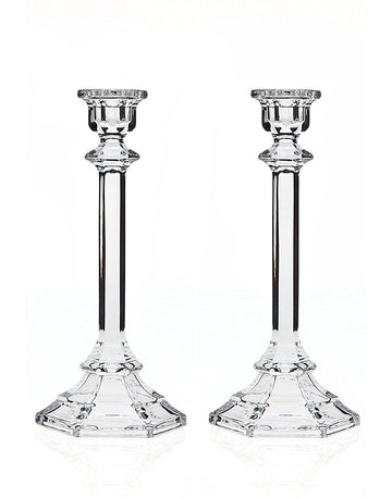 Godinger 15066 9-1/2" Harmony Candlestick - Pair,