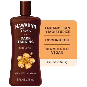 Hawaiian Tropic Dark Tanning Oil, 8 fl oz