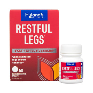 Hyland's Restful Legs, 50 Tablets, Relief of Agitated Legs & the Uncontrollable Urge to Move Legs