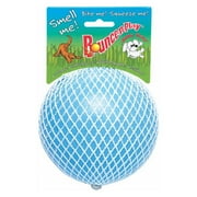 Jolly Pets Bounce-n-Play Jolly Ball Dog Toy, 4.5", Light Blue