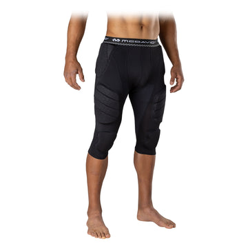 McDavid Rival Large Integrated 7-Pad Tight Black Youth Medium